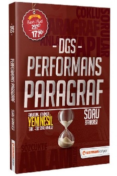 2020 DGS Performans Paragraf Soru Bankası