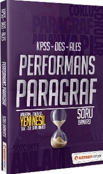 2020 KPSS DGS ALES Performans Paragraf Soru Bankası