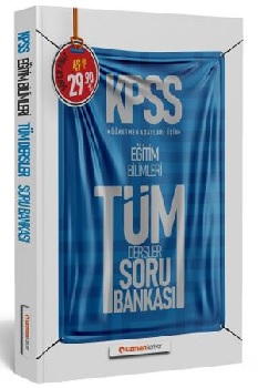 2020 KPSS Eğitim Bilimleri Tüm Dersler Soru Bankası