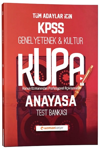 2020 KPSS Kupa Konu Konu Test Bankası | Anayasa